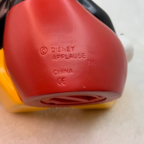 Walt Disney Vintage Mickey Mouse Applause Coin Holder Piggy Bank - Picture 10 of 12